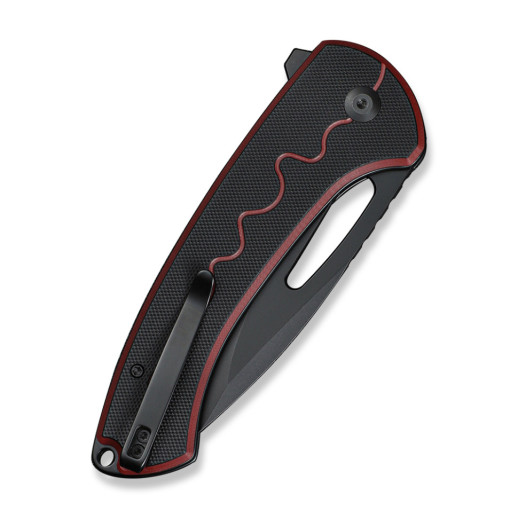 Ніж складаний Sencut Squiggy Burgundy/Black S24082A-3