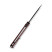 Ніж складаний Sencut Squiggy Burgundy/Black S24082A-3