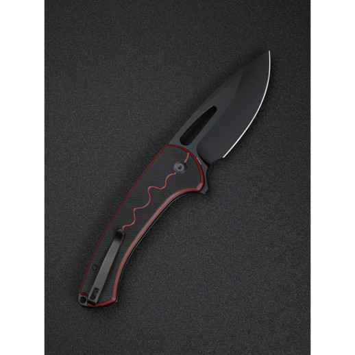 Ніж складаний Sencut Squiggy Burgundy/Black S24082A-3