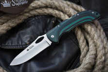 Ніж Kizlyar Supreme Dream сатин титан, сталь 440C, рукоять микарта