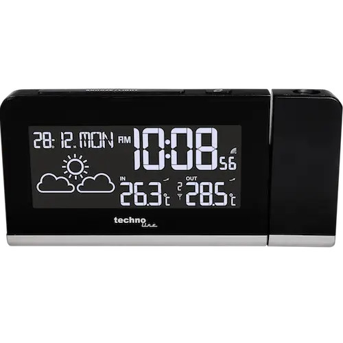 Годинник проекційний Technoline WT539 Black (WT539)