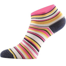 Термошкарпетки активний спорт Lasting DUHA 491 - M - бежевий/рожевий/жовтий