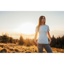 Термофутболка жіноча Turbat Hike Lite SS Wmn pastel blue - XL - блакитний