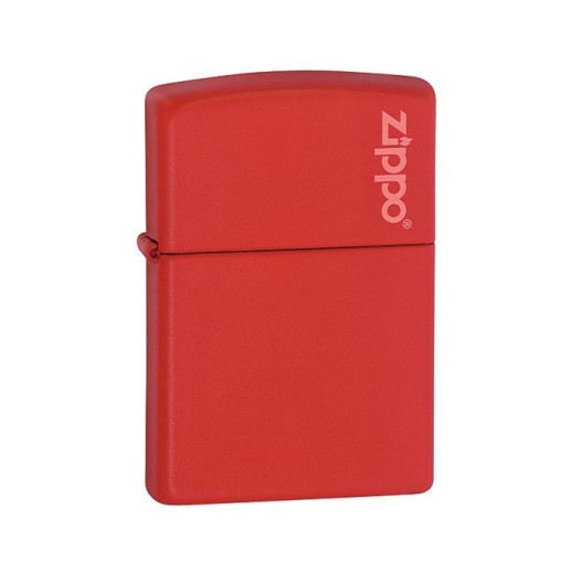 Запальничка Zippo 233 Red Matte, LOGO 233ZL