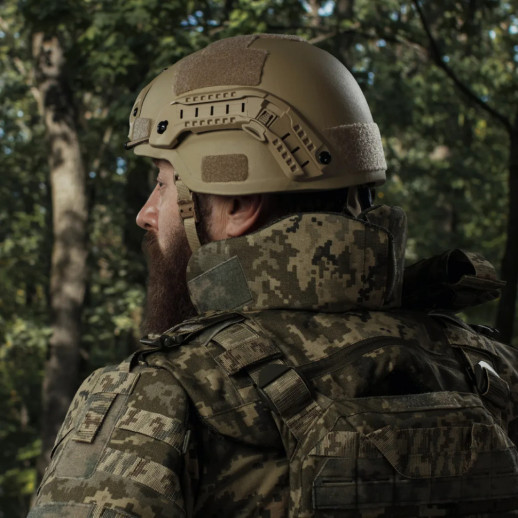 Шолом Ukrarmor Mich 2000. Рівень захисту NIJ IIIA Койот