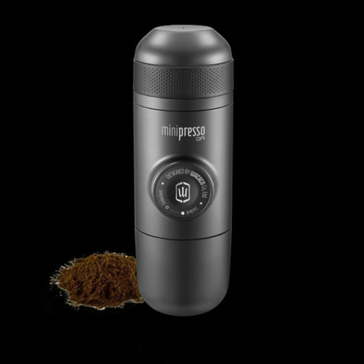 Набір для кави Wacaco Minipresso GR: кавоварка, кошики, резервуар та чохол