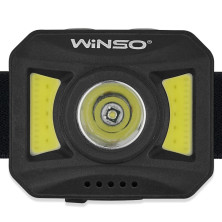 Ліхтар налобний Winso 300Lm, 3W + COB, 850mAh, White/Red