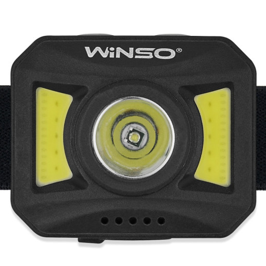 Ліхтар налобний Winso 300Lm, 3W + COB, 850mAh, White/Red