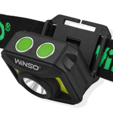 Ліхтар налобний Winso 300Lm, 3W + COB, 850mAh, White/Red