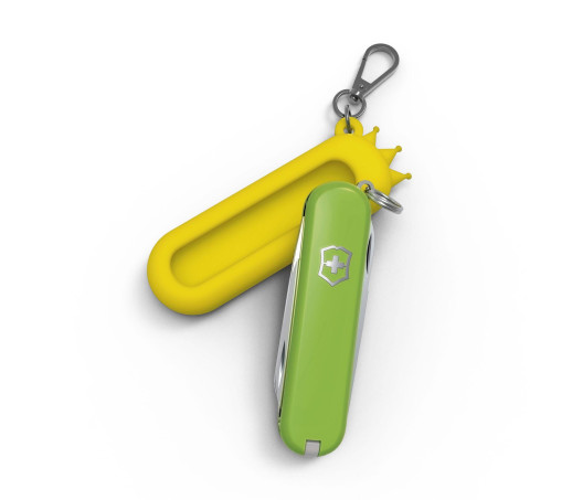 Чохол силіконовий Victorinox для ножа 58 mm серії Classic SD Colors, Sunny Side (4.0450), Корона