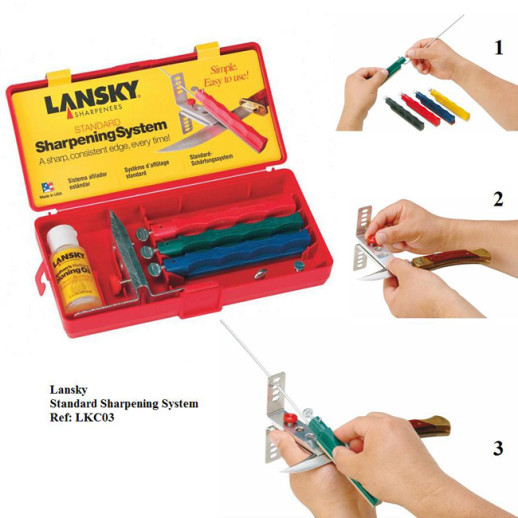 Точило для ножів Lansky Deluxe Knife Sharpening System, LNLKCLX