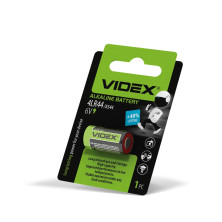 Батарейка лужна Videx 4LR44/A544 1pc BLISTER (12/240)