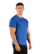 Футболка чоловіча Lasting QUIDO, M, синя