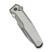 Ніж складаний туристичний Weknife Dressytak (8.6 см) Bohler M390 / Titanium сірий