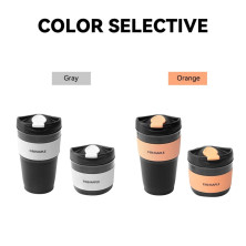 Складаний силіконовий кухоль Fire-Maple Silicone Collapsible Coffee Cup 350 мл, помаранчевий