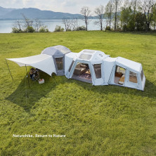 Намет чотиримісний надувний Naturehike Gen Air FL CNK2550WS046, сірий