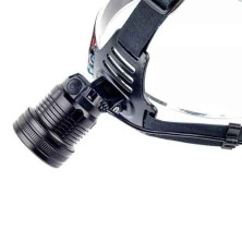 Ліхтар налобний Police BL-A19-GT200+COB, 2x18650, zoom, ЗП Type-C, Box