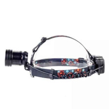 Ліхтар налобний Police BL-A19-GT200+COB, 2x18650, zoom, ЗП Type-C, Box