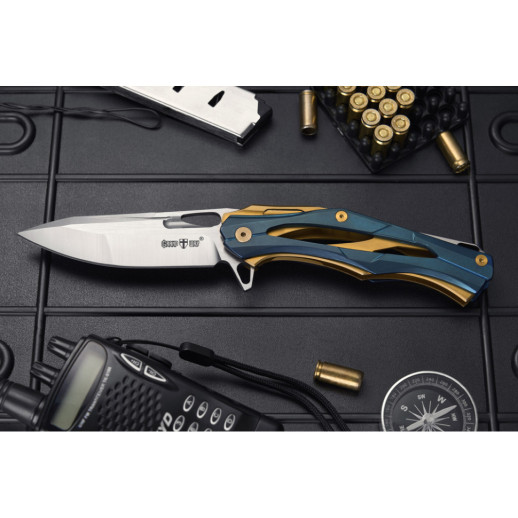 Карманний ніж Grand Way SG 062 gold-blue