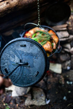 Казан-жарівня чавунна Petromax Dutch Oven ft6 плоске дно 5,5 л
