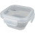 Контейнер Tribe Collapsible Container 500 мл силіконовий T-FF-0027, grey