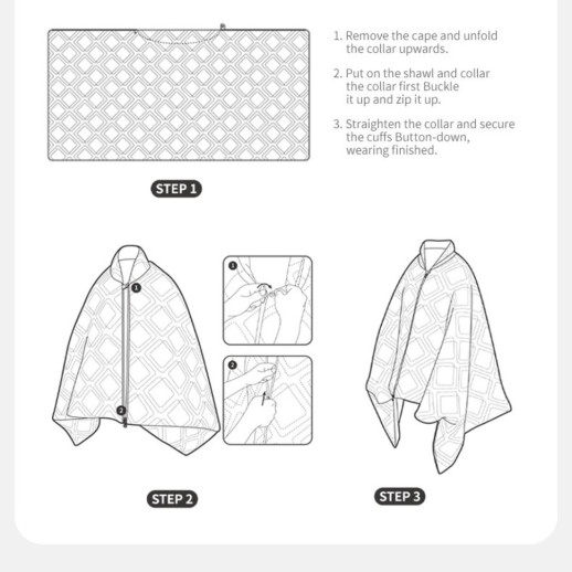 Ковдра з підігрівом Naturehike CNK2450PJ015, 70х150 см, бежева