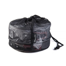 Набір посуду Naturehike 3-4 NH (2 каструлі+ кришки+сковорода) carbon (NH15T203-G)