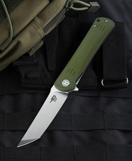 Ніж складаний Bestech Knives Kendo зелений