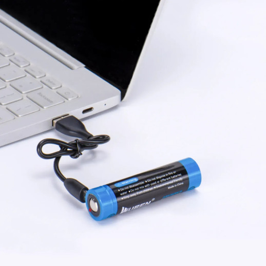 Акумулятор Wuben 18650 (2600мАг) Type-C