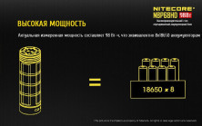 Акумуляторний блок Nitecore NBP68HD 3.7 V 27200mah для ліхтарів TM серії
