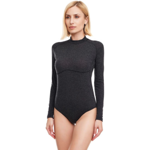 Термофутболка жіноча Turbat Retezat Body Wmn caviar - M - чорний