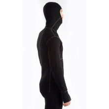 Худі чоловіче Aclima WarmWool Hood Sweater Man Black L