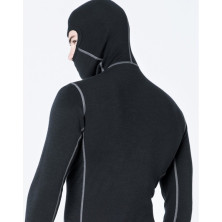 Худі чоловіче Aclima WarmWool Hood Sweater Man Black L