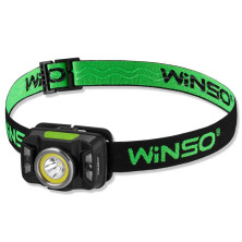 Ліхтар налобний Winso 330Lm, 5W CREE XTE + COB, 1800mAh, Sensor White/Red