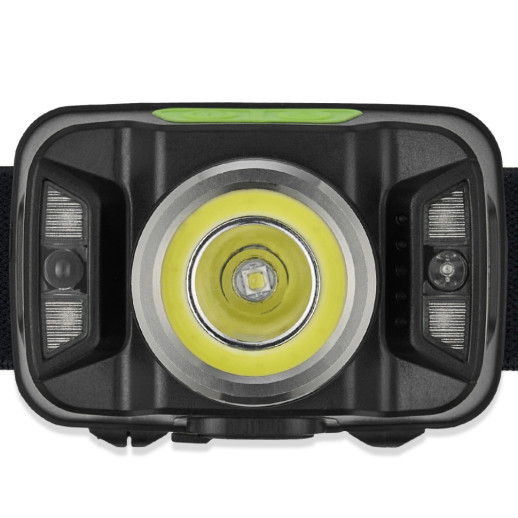 Ліхтар налобний Winso 330Lm, 5W CREE XTE + COB, 1800mAh, Sensor White/Red