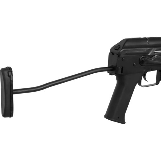 Страйкбольна гвинтівка LCT АК AEG 6 мм з тактичним обвісом cashmir black