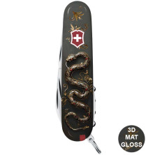 Складаний ніж Victorinox SPARTAN ZODIAC 3D Розкішна змія 1.3603.3.Z4210hk