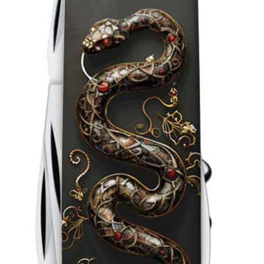 Складаний ніж Victorinox SPARTAN ZODIAC 3D Розкішна змія 1.3603.3.Z4210hk