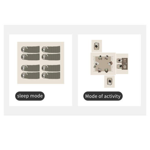 Намет восьмимісний Naturehike Cape 13.1 CNK2450WS050 з швидким розкриттям, сіро-коричневий