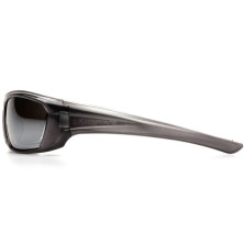 Окуляри Pyramex Outlander Nickel (silver mirror) дзеркальні чорні