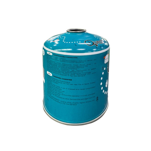 Газовий балон бутановий Quest, 450гр