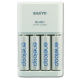 Зарядний пристрій Sanyo MQR06-E-4-3UTG з 4 акумуляторами