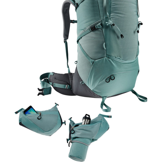 Рюкзак DEUTER Aircontact Core 55+10 SL колір 2444 jade-graphite