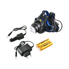 Ліхтар налобний Police 6699 /204c-T6 2x18650