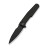 Нож складной туристический Weknife Dressytak (8.6 см) Bohler M390 / Titanium черный