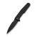 Ніж складаний туристичний Weknife Dressytak (8.6 см) Bohler M390 / Titanium чорний