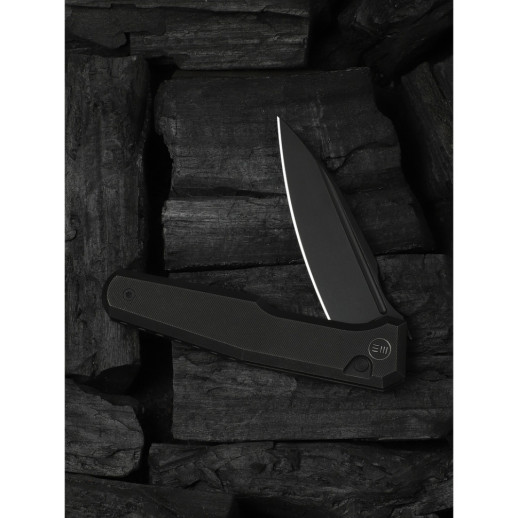 Ніж складаний туристичний Weknife Dressytak (8.6 см) Bohler M390 / Titanium чорний