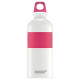 Пляшка для води SIGG CYD Pure White Touch, 0.6 л (рожева)