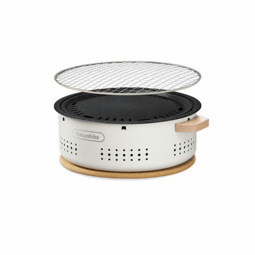 Гриль туристичний зі столом Naturehike Moyan CNK2550CF010, пісочний