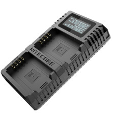 Зарядний пристрій Nitecore FX2 PRO для акумуляторів Fujifilm (NP-T125)